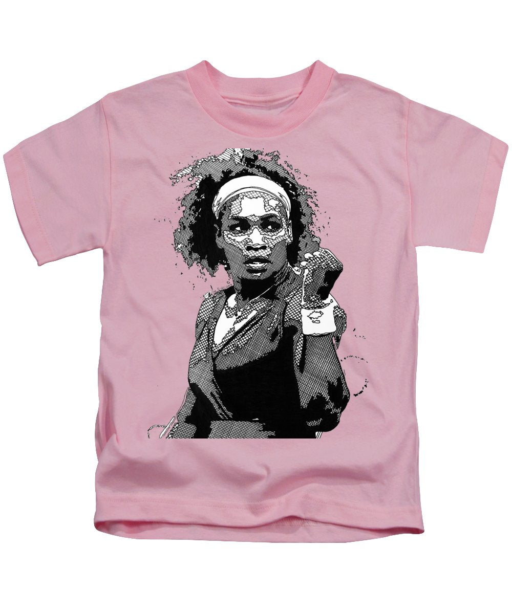 Serena Williams The GOAT - Kids T-Shirt