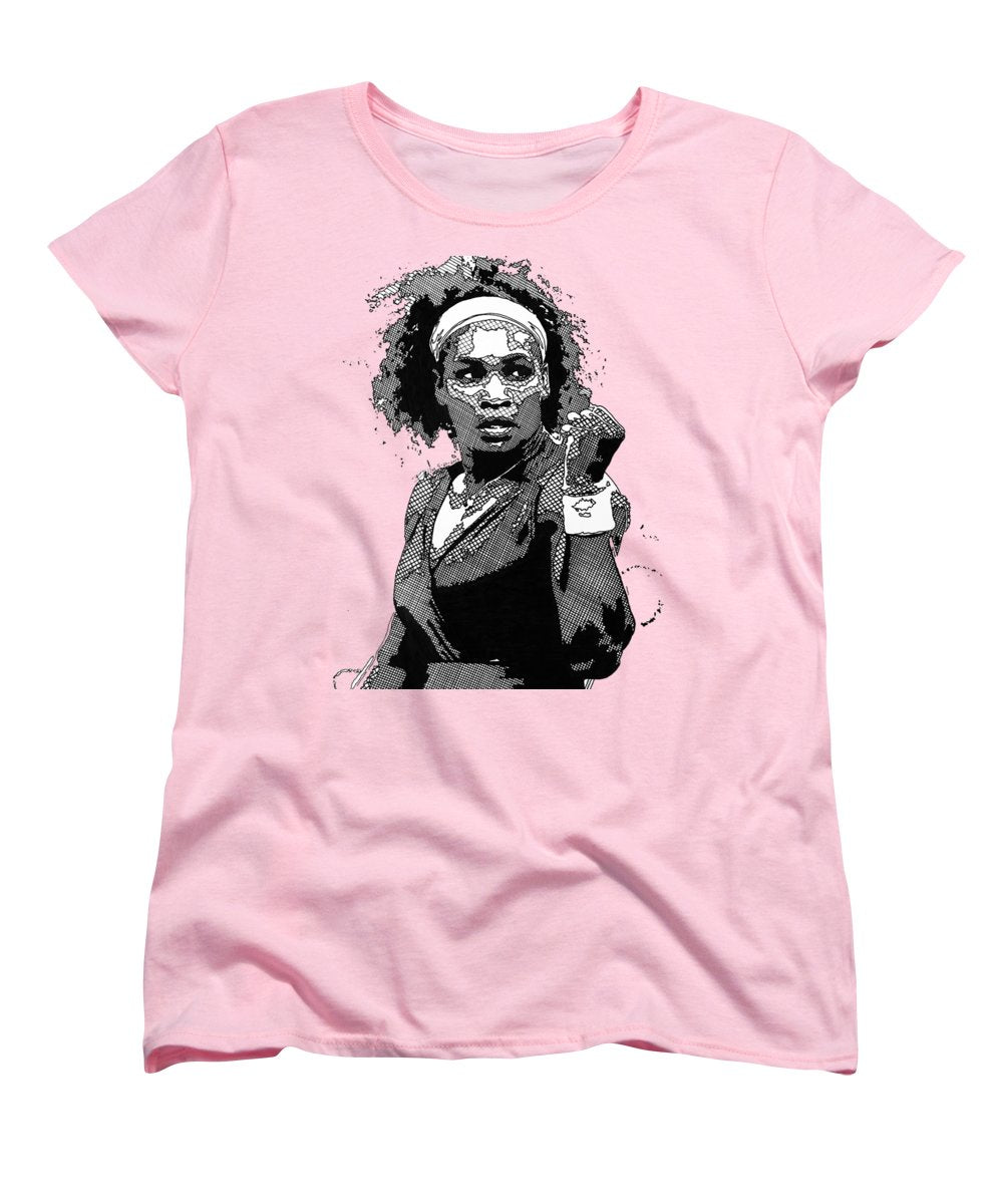 Serena Williams The GOAT - Women's T-Shirt (Standard Fit)