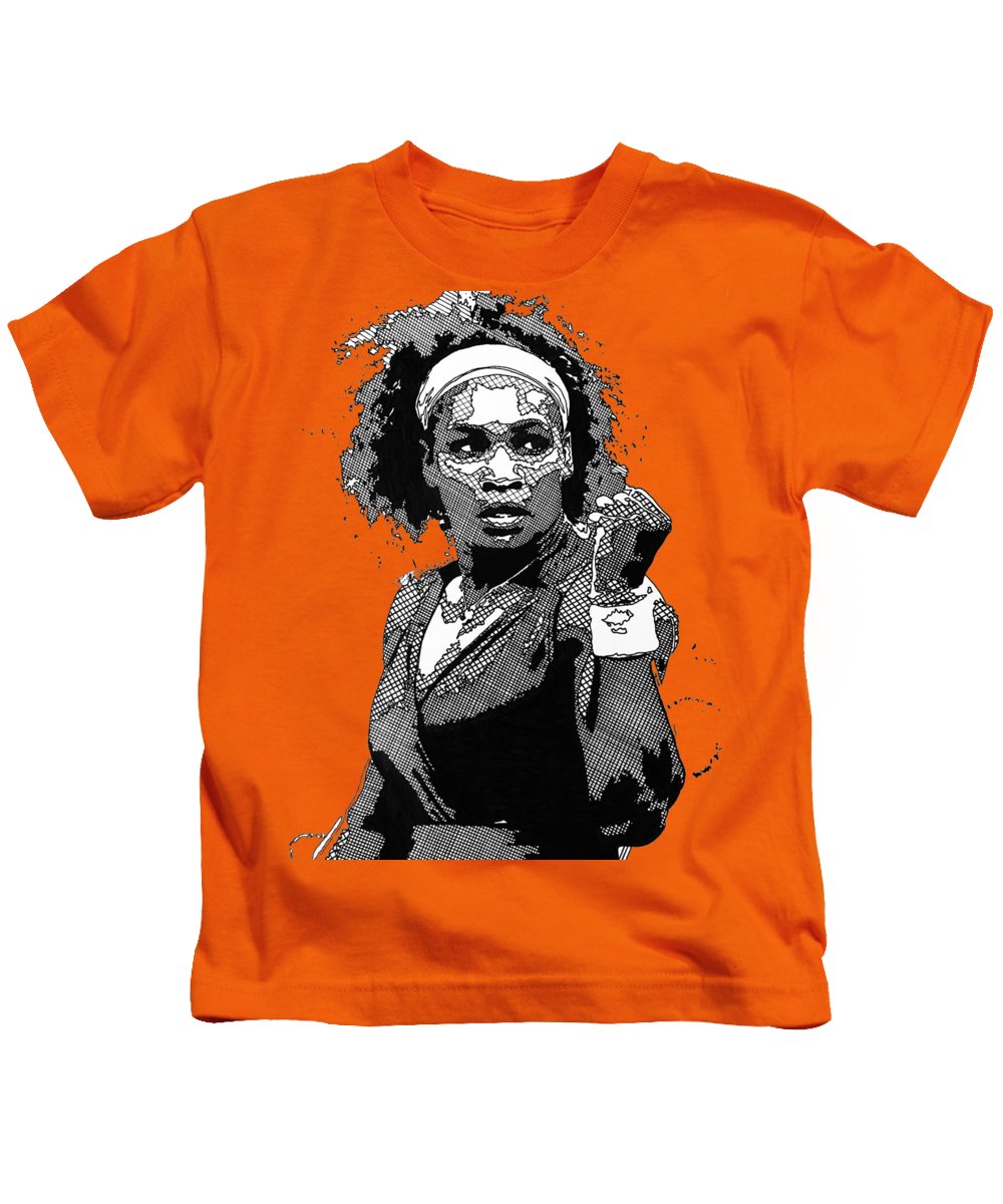 Serena Williams The GOAT - Kids T-Shirt