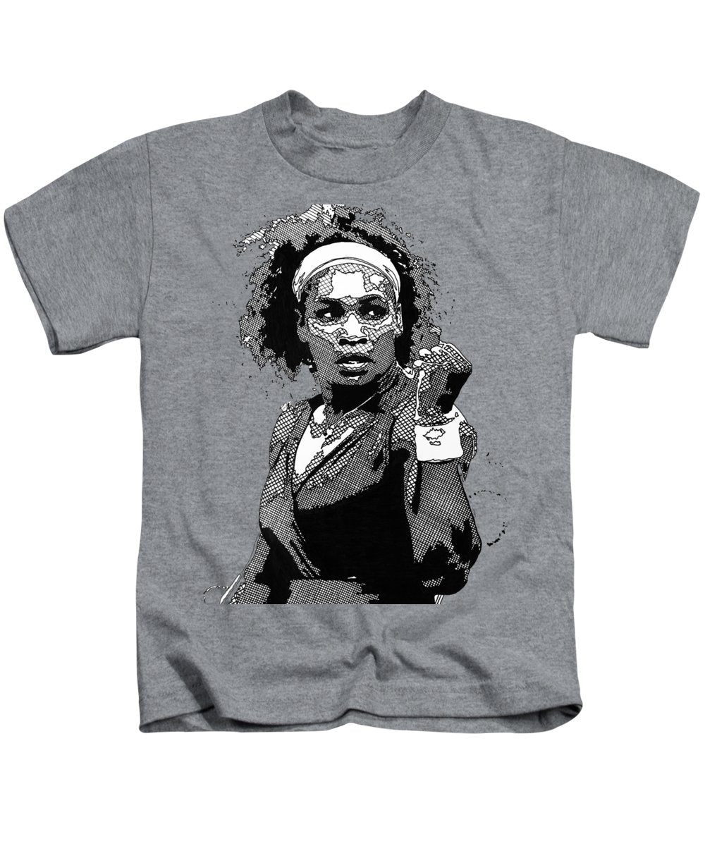 Serena Williams The GOAT - Kids T-Shirt