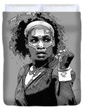 Serena Williams The GOAT - Duvet Cover