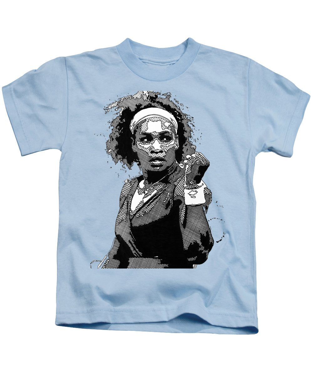 Serena Williams The GOAT - Kids T-Shirt