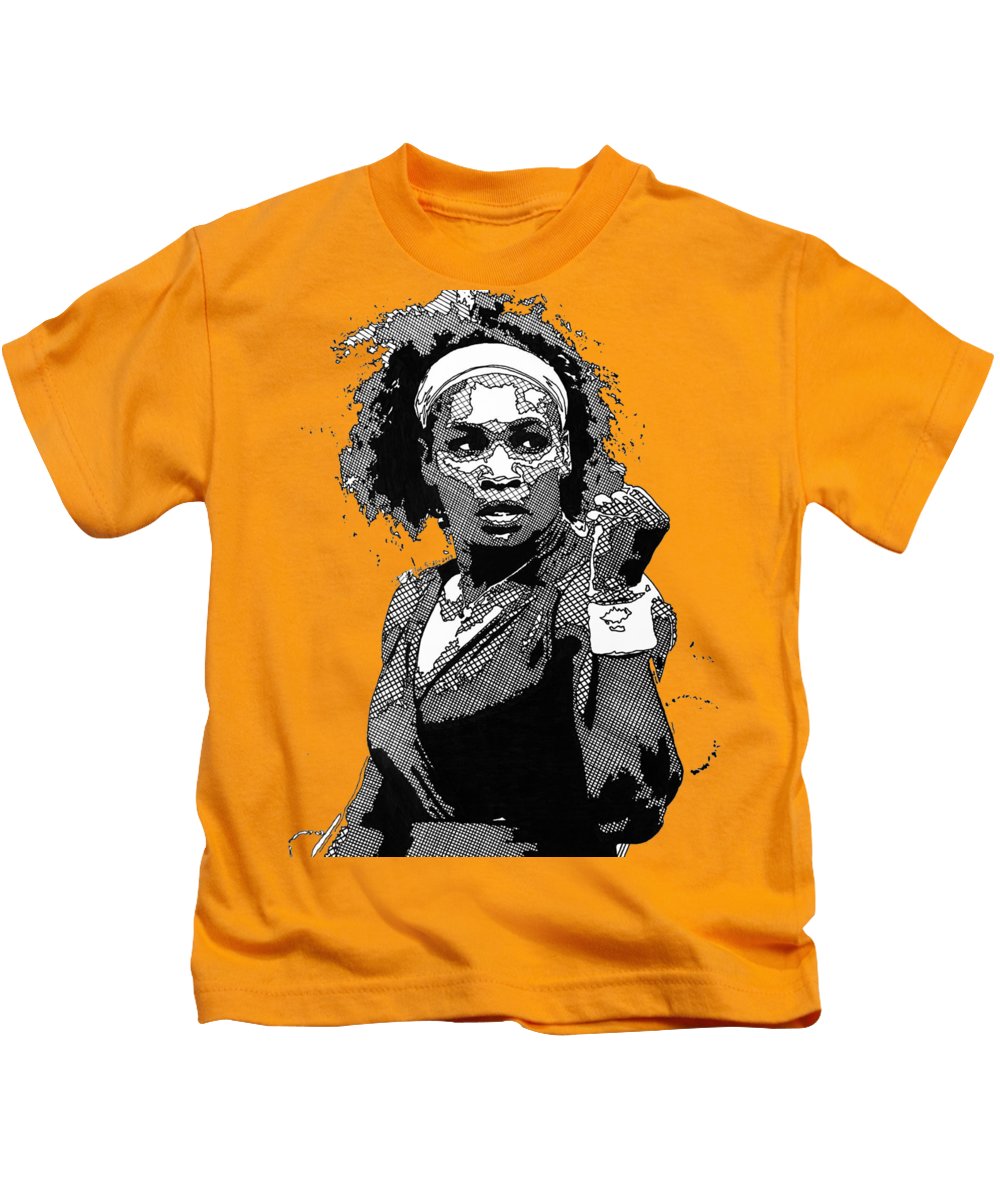 Serena Williams The GOAT - Kids T-Shirt