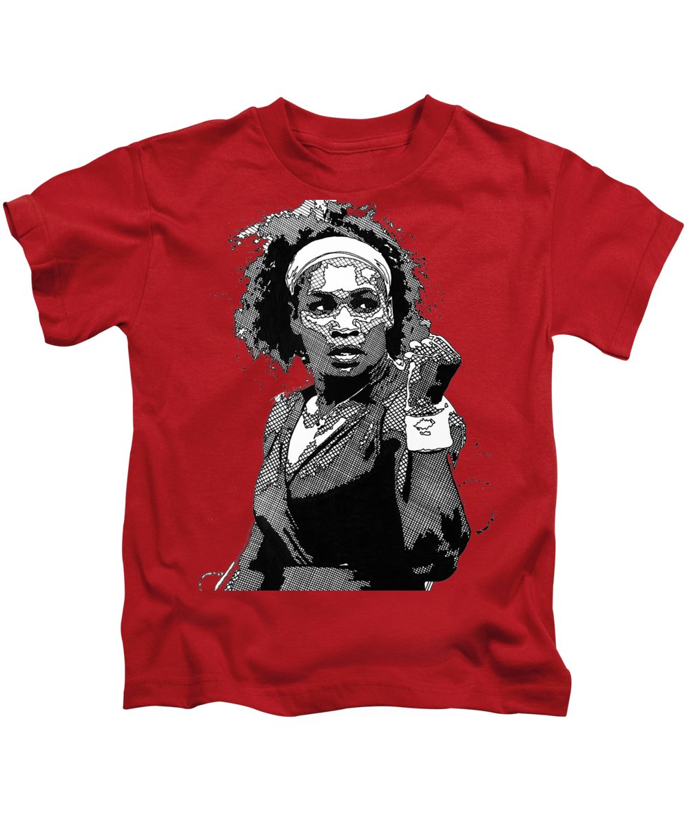 Serena Williams The GOAT - Kids T-Shirt