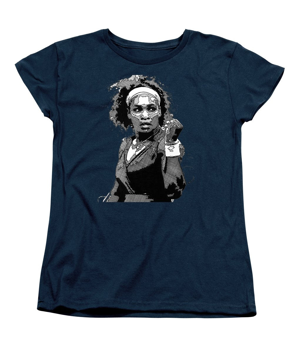 Serena Williams The GOAT - Women's T-Shirt (Standard Fit)