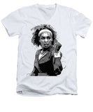 Serena Williams The GOAT - Men's V-Neck T-Shirt
