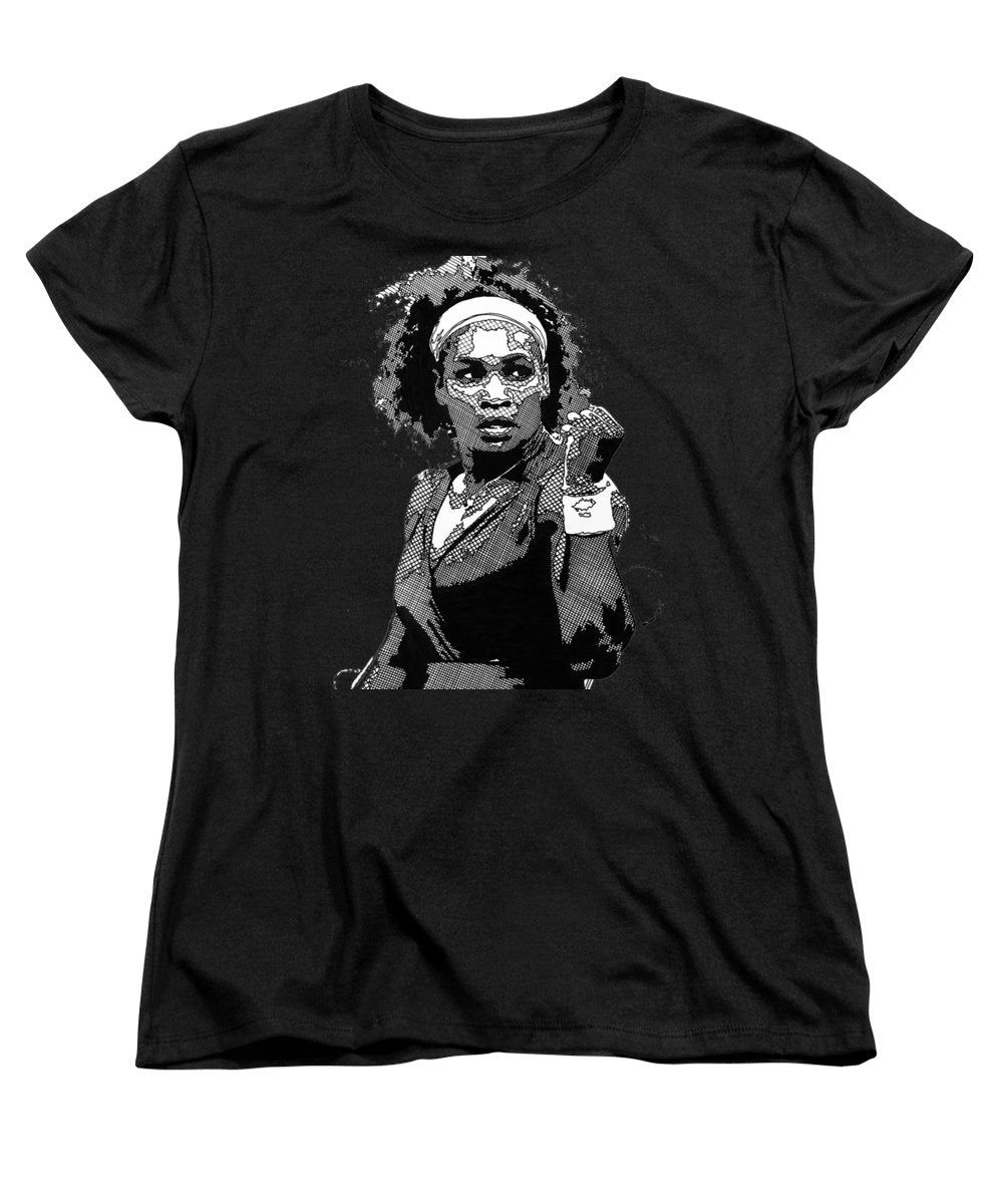 Serena Williams The GOAT - Women's T-Shirt (Standard Fit)