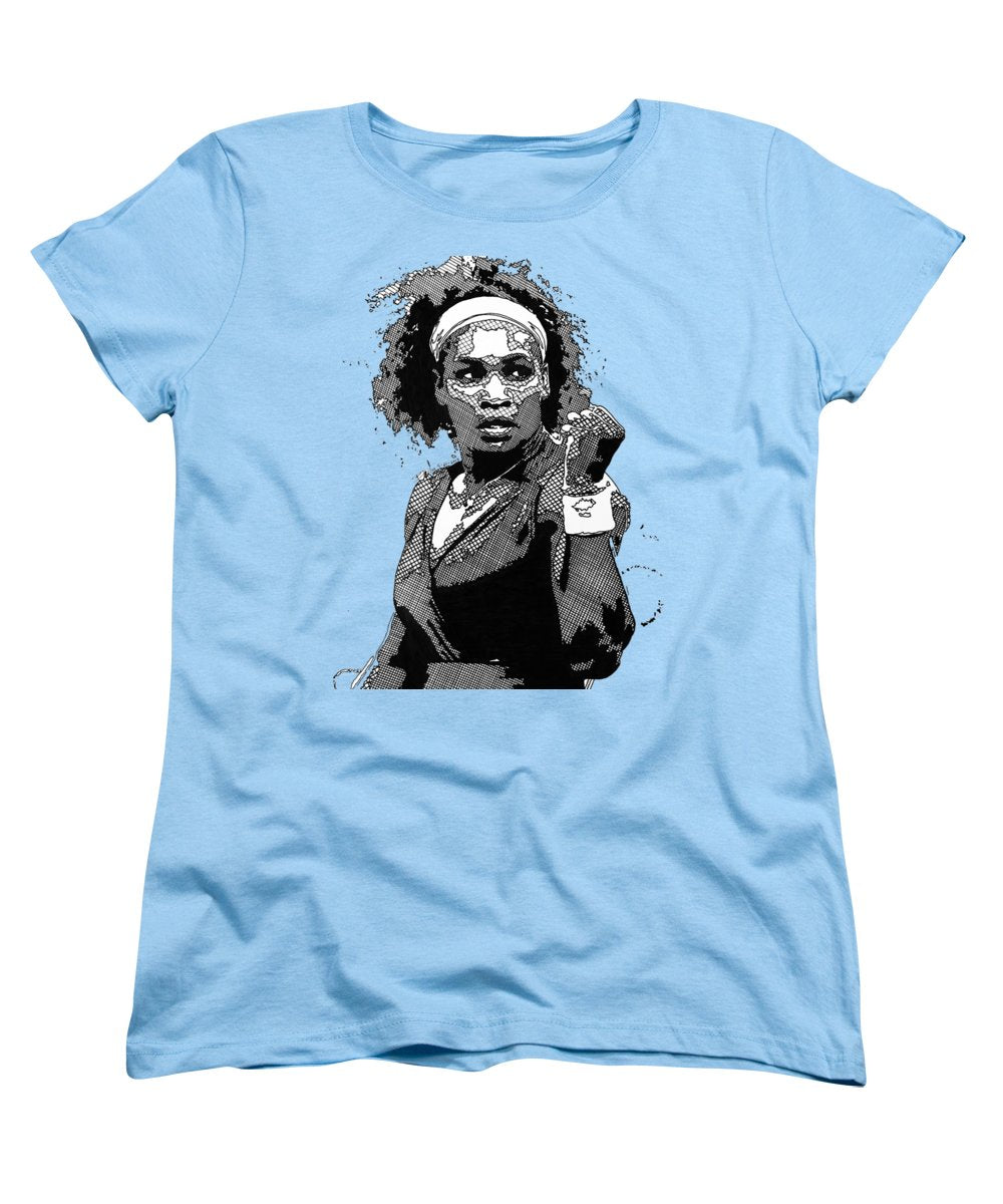 Serena Williams The GOAT - Women's T-Shirt (Standard Fit)